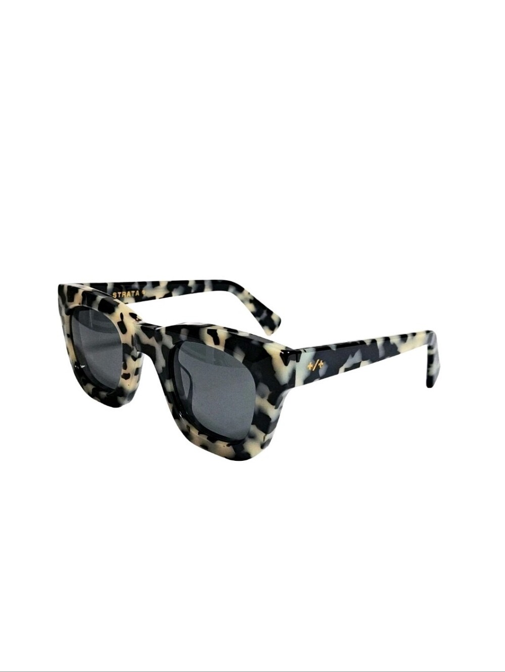 STRATA Roadcase Sunglasses Marble Grey New Women